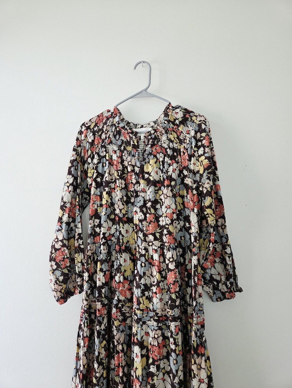 The Great. The Pasture Midi Dress Meadow Floral Size 3 Cottagecore - Picture 5 of 9